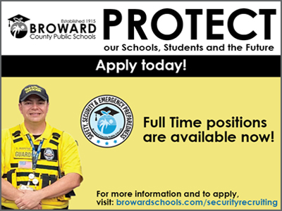 The District is hiring Armed Safe School Officers. These positions are crucial to maintaining safe learning environments on our campuses districtwide.  Apply Today to make a difference!